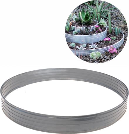 Boomring van aluminium - Hoogte 140 mm Diameter 1,2 m - Boomranden