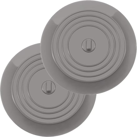 Siliconen Afvoerstoppen 2-pack voor Keuken en Badkamer
