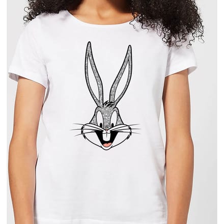 Looney Tunes Bugs Bunny Dames T-shirt - Wit - M