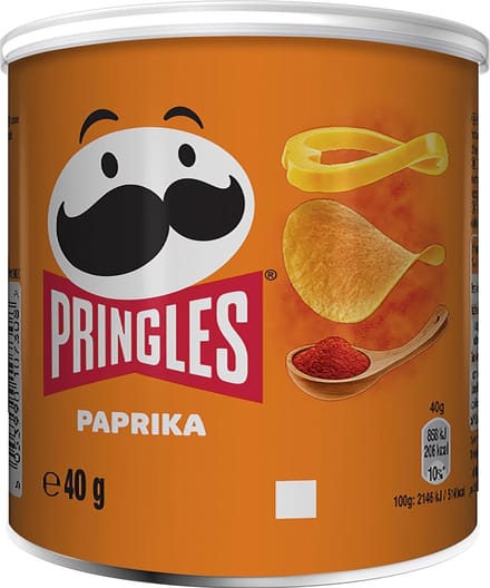 Chips pringles paprika 40gr