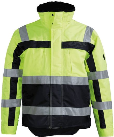 MASCOT pilotenjas Teresina, EN 471/343, geel/marine, polyester, maat L