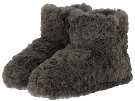 Apollo dames sloffen - hoog model - grijs - maat 37/38