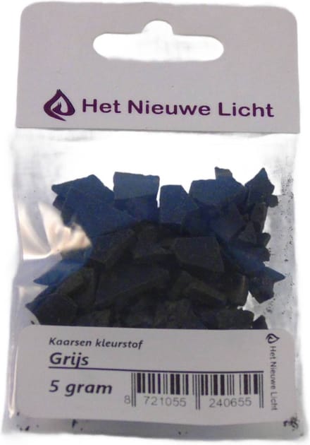 Het Nieuwe Licht ® - Kaarsen kleurstof - GRIJS - 5 gram