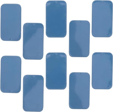 Voerdoos Huisdier - Vogel Voeder - Vogel Training - Schuifdeksel Ontwerp - 10 Stuks - Blauw