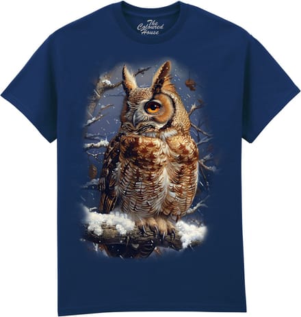Oehoe Imperial Owl The Coloured House T-shirt M