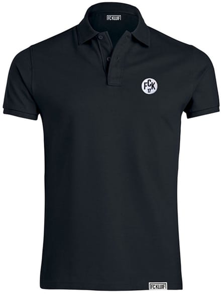 FC Kluif - Luxe Voetbal Polo FCK - Blauw - Maat M- Regular fit