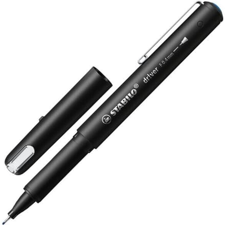 STABILO dr!ver fineliner, fijne punt, blauw 5 stuks