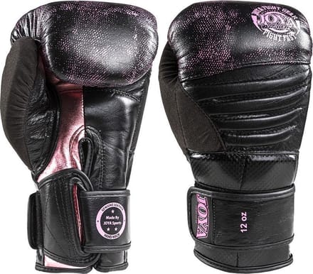 Joya Kickbokshandschoen Pink Falcon - Leer (Beschikbaar in verschillende maten)
