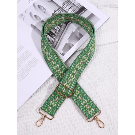 2024 Sangle réglable pour sac à bandoulière large pour femme vert