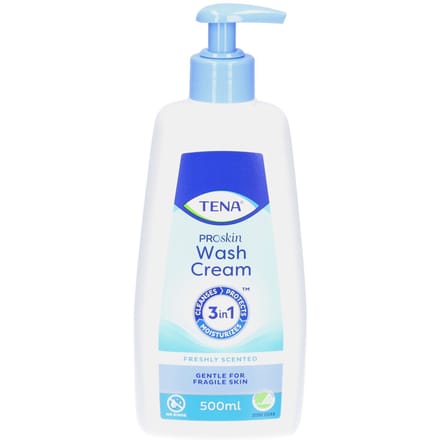 TENA Wash Cream - 1 flesje van 500 ml