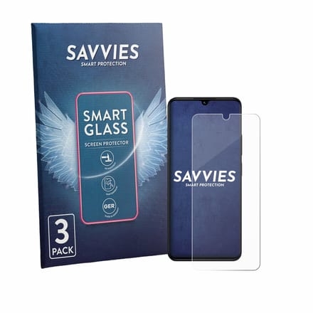 3 Stuks Savvies Screenprotector - geschikt voor Xiaomi Redmi 14R - beschermfolie glas transparant