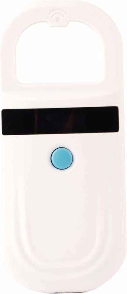 Chiplezer voor Honden - Oplaadbare Microchip Reader 18 × 9 × 4 - Animal Chip Id Scanner Pet Tag Scanner