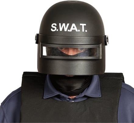 Fiestas Guirca - SWAT helm volwassen