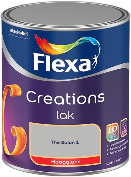 Flexa - Creations Lak Hoogglans - The Salon 1 - Mengverf - 750 Ml