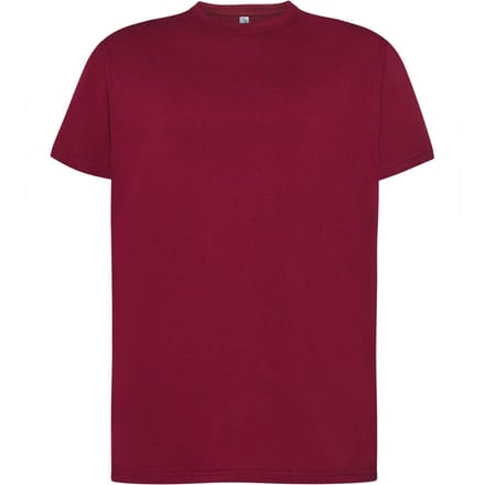 JHK Heren Normaal T-Shirt (Bourgondië)