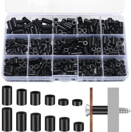 Solidchoice - Set van 320 Nylon Spacers voor Schroeven M3/M4