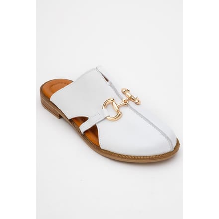 Favor Leren Mules (Dames)