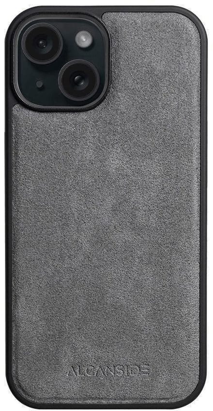 iPhone 16 Plus - Alcantara Back Cover - Nardo Gray
