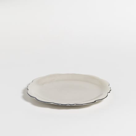 The Table Amsterdam Attic Ontbijtbord - Seabass - Ø22 cm - Wit