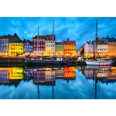 Enjoy Puzzel 1000 Stukken: Kopenhagen, Denemarken