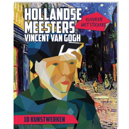 Kleuren Met Stickers - Hollandse Meesters: Vincent Van Gogh