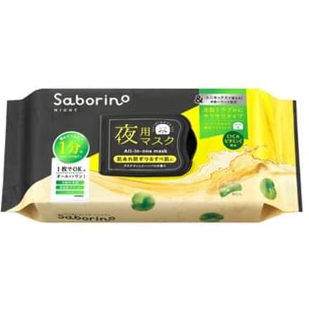 BCL - Saborino Night Smooth & Refreshing Mask 32 pcs