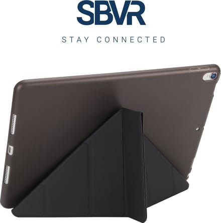 LuxeBass Apple iPad 7 10.2 (2019) Smart cover - Zwart