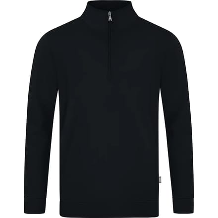 Jako Doubletex Ziptop Heren - Zwart | Maat: S