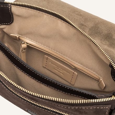 Gianni Chiarini Three Bs 12294 Schoudertassen Dames - Taupe - Maat ONESIZE