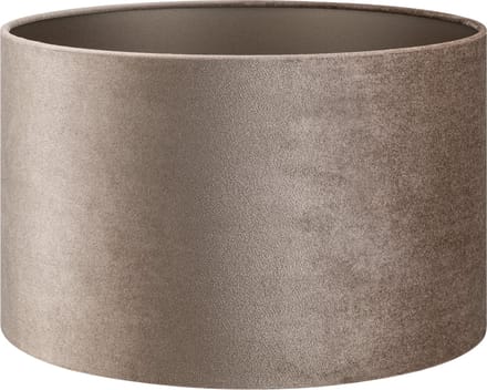 Lampenkap Cilinder - 25x25x16cm - Fendi velours taupe