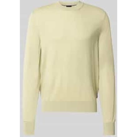 Regular fit pullover van pure scheerwol model 'H-Leno'