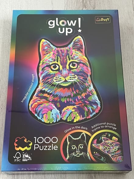 Glow-in-the-dark Puzzel Vos 1000 Stukjes