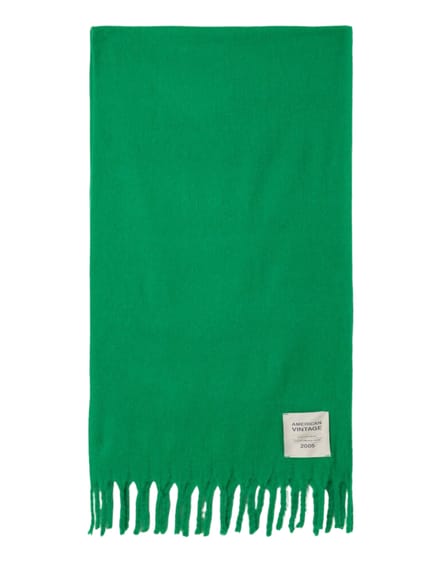 American Vintage Zinaco Sjaals Groen Zi20ah26
