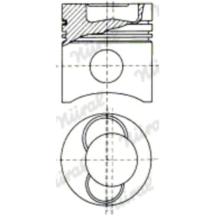Zuiger NÜRAL 87-285900-10