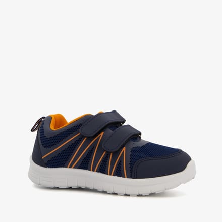 Chicane kinder gymschoenen klittenband blauw oranje - Maat 29