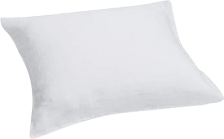 Yumeko kussensloop gewassen linnen wit 60x70 - Biologisch & ecologisch - 1 stuk