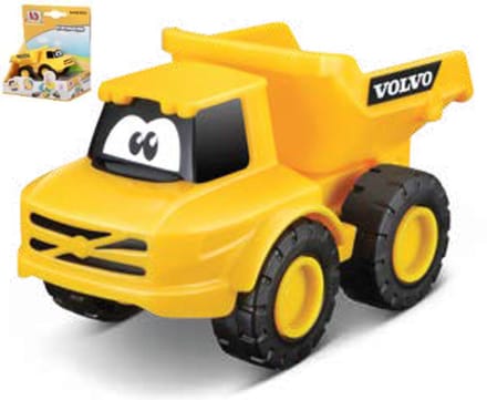 BB Junior Volvo Dump Truck - My 1st Collection - 3 inch - Geel/zwart