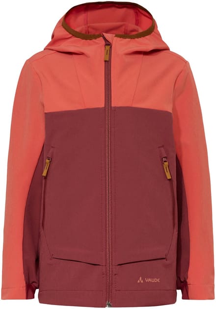 Vaude Rokua Softshelljack Oranje 146-152 cm Kinderen