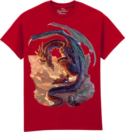 Draak Bravery Misplaced The Coloured House T-shirt S