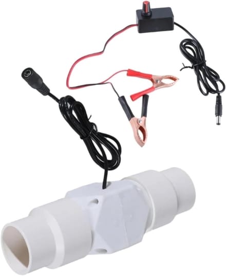Buisventilator - Kanaalventilator - Lucht Afvoeren - Instelbare Snelheid - 25mm - Wit