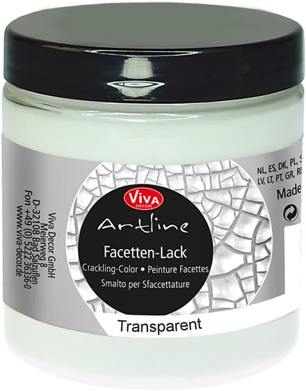 Facetten Lack, transparant, 250 ml/ 1 Doosje