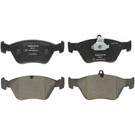 Remblokset DELPHI LP873, voor