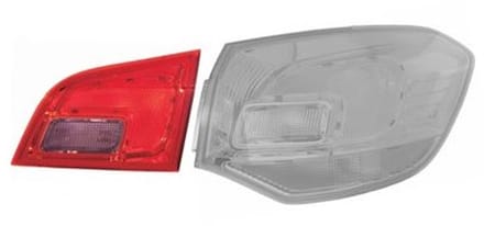VanWezel 3751924 - Verre intérieur feu arrière droit pour Opel Astra j 10-15 5p/d