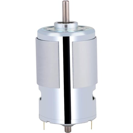 12V 100W Elektrische Micro DC Motor met Ronde As 12000r/min Hoge Snelheid Groot Koppel