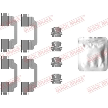 Toebehorenset, schijfremblok QUICK BRAKE 109-0101