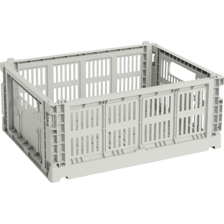 HAY Colour Crate Vouwkrat M recycled - HAYCrateGrey