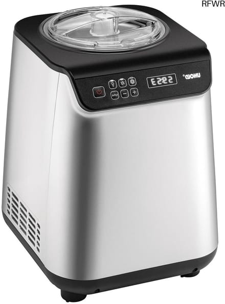 RFWR® IJsmachine met zelfkoelende compressor en LCD-display voor perfect ijs