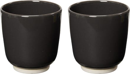 Return to Sender Mok 200 ml - Antraciet - Set van 2