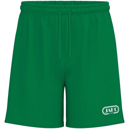 Jako Retro Short Kinderen - Sportgroen | Maat: 152