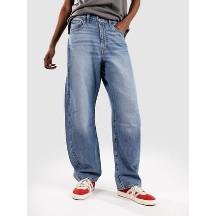 Barrel fit jeans met 5-pocketmodel